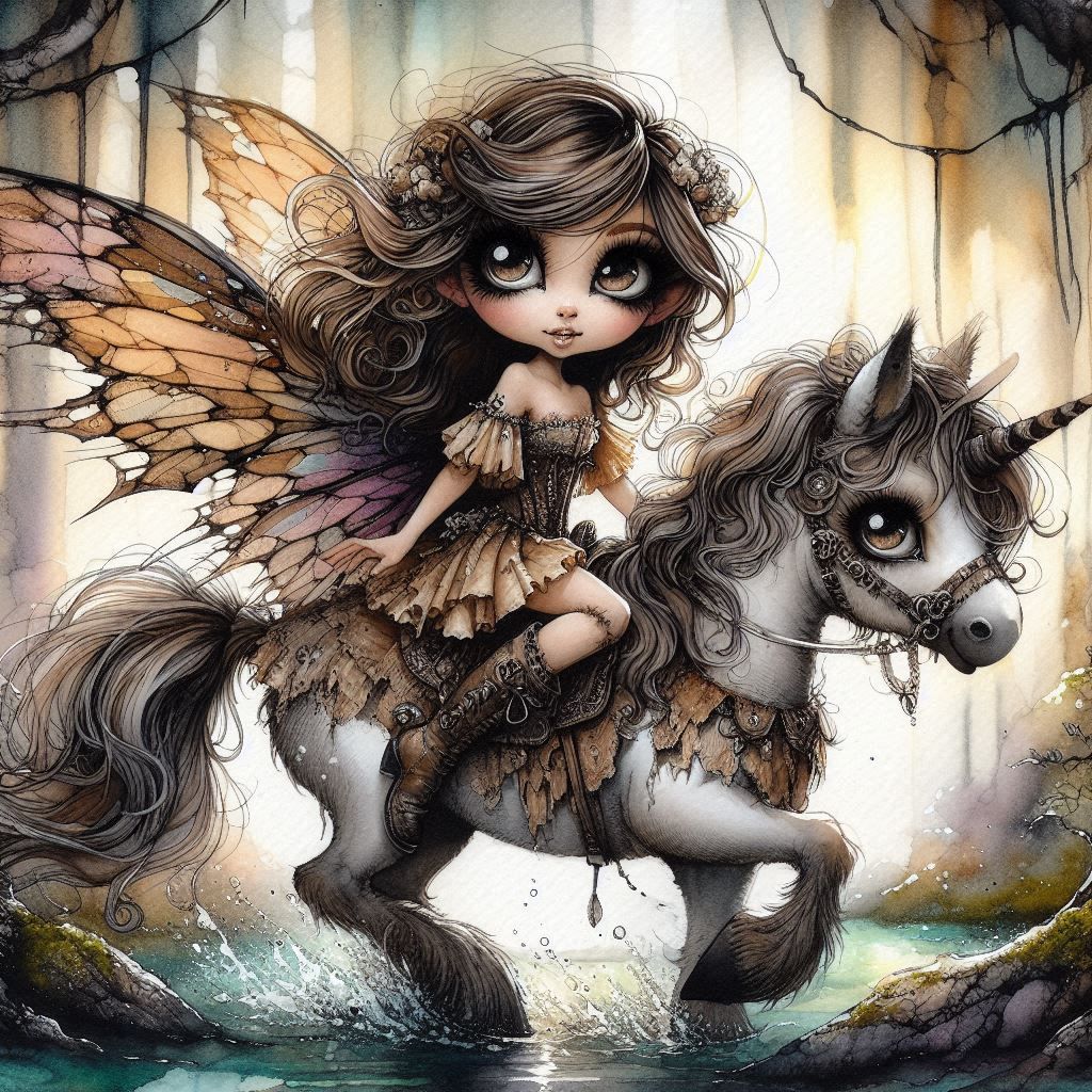 The White Unicorn and the Fae
