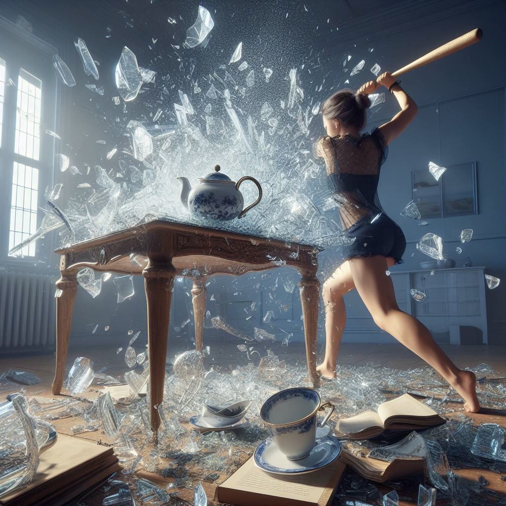 …Just to Watch the Pieces Fly