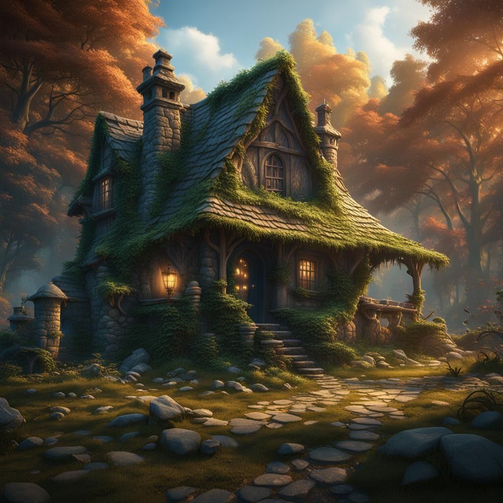 Cottage in the forest