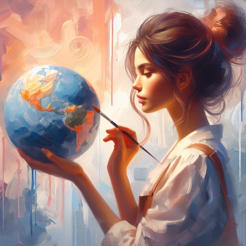 Painting My New World