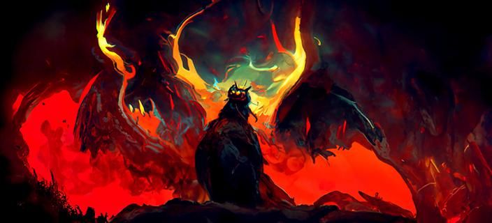 Fire and brimstone 2 - AI Generated Artwork - NightCafe Creator