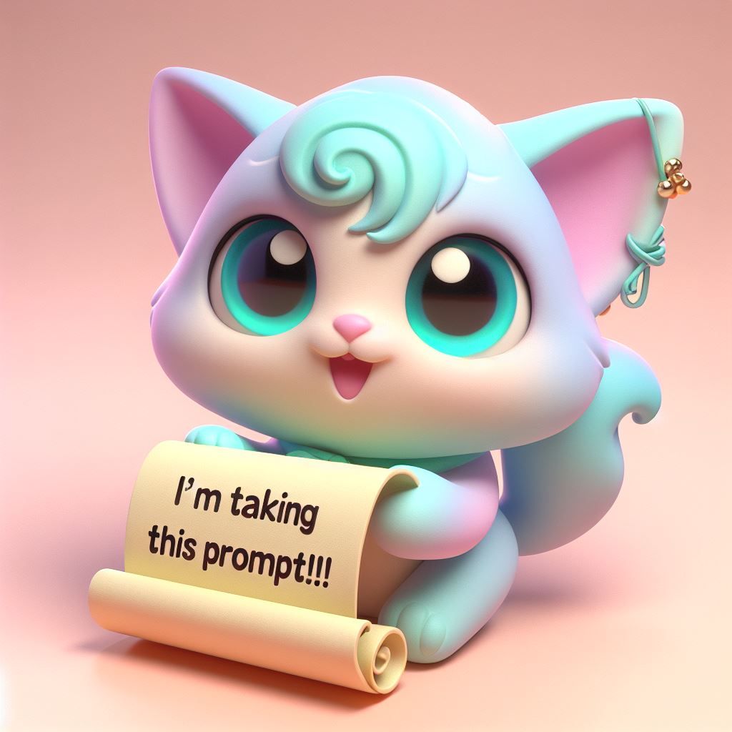 Prompt pirate kitten