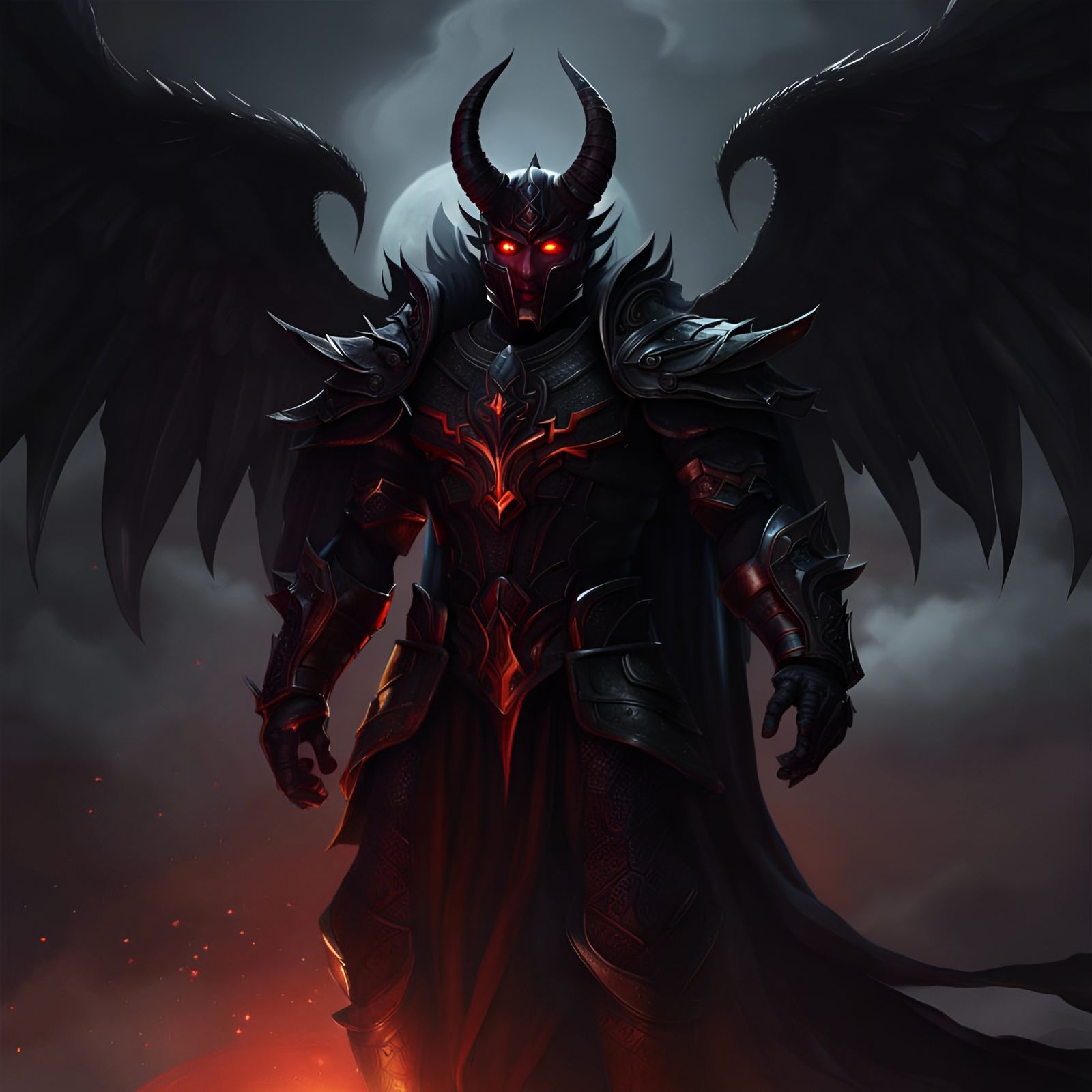 Demon King AI Generated Artwork NightCafe Creator demon-king-ai-generated-artwork-nightcafe-creator