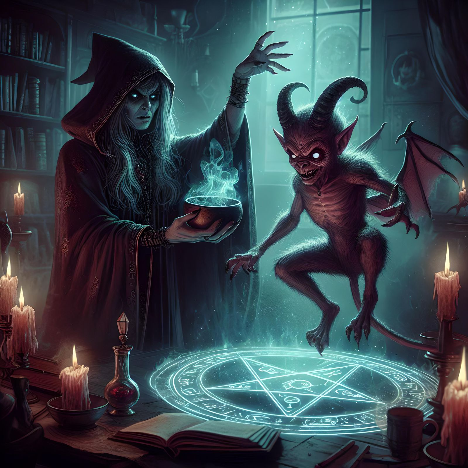 The Witch And The Imp