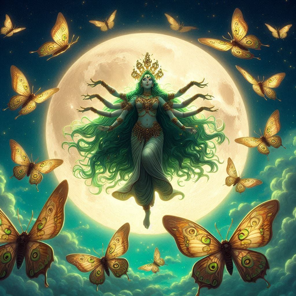 Luner Moth Goddess