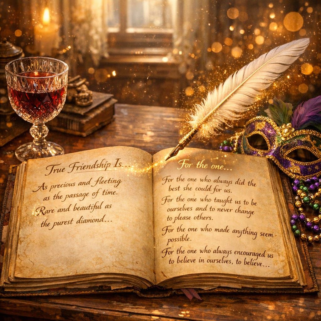 Antique Journal Reveals True Friendship And Love