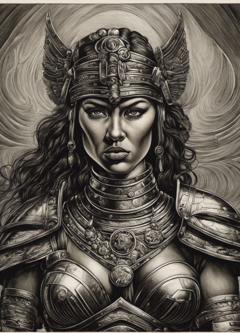 Warrior woman