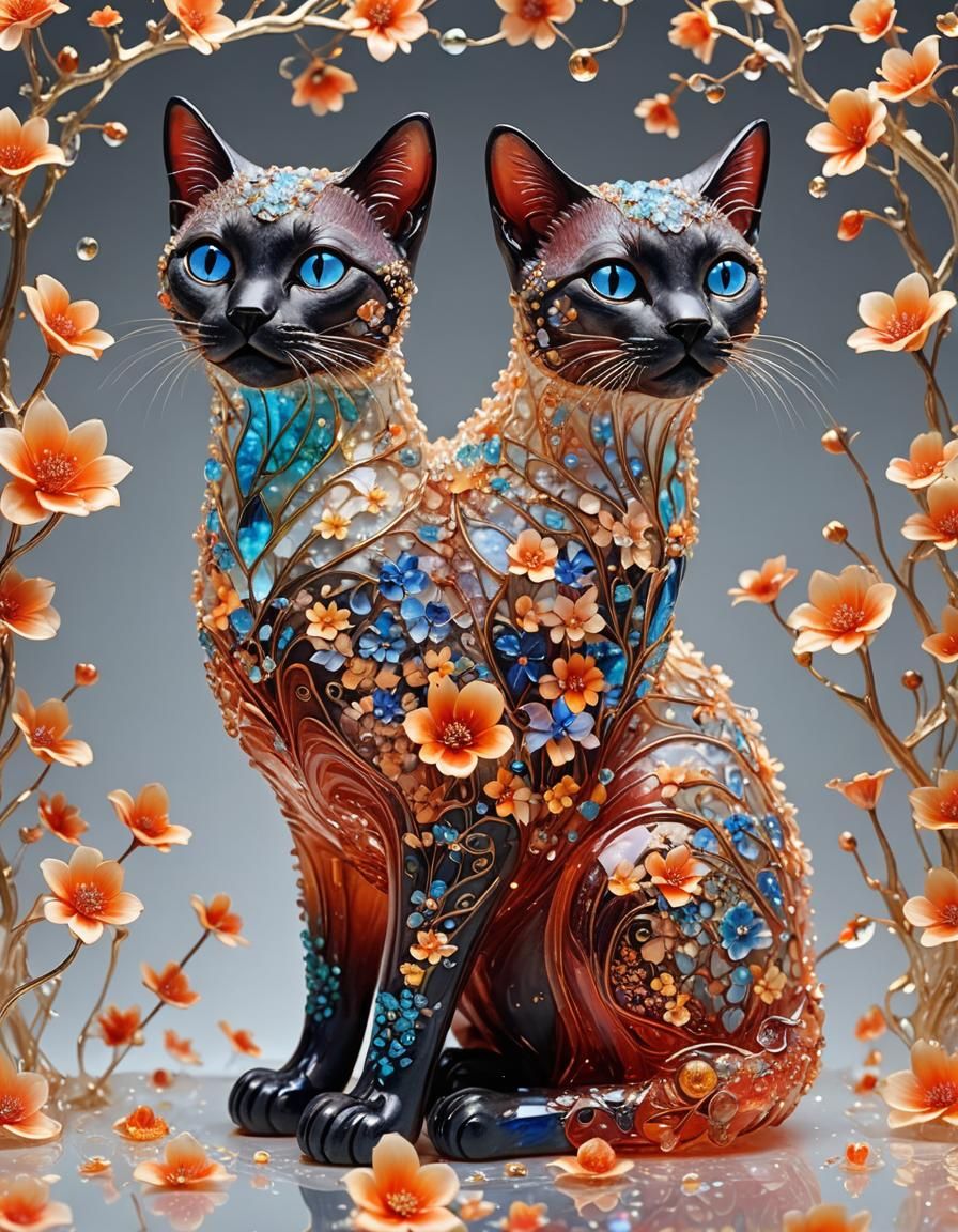 Siamese ≠ Conjoined. Not what "Siamese" was supposed to mean!  by @Foul Rabbit