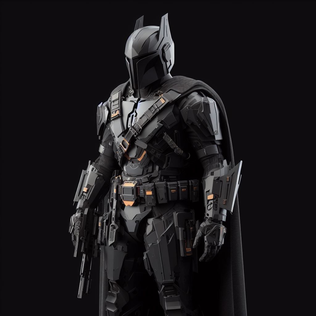 The Mandalorian and The Arkham Knight combined