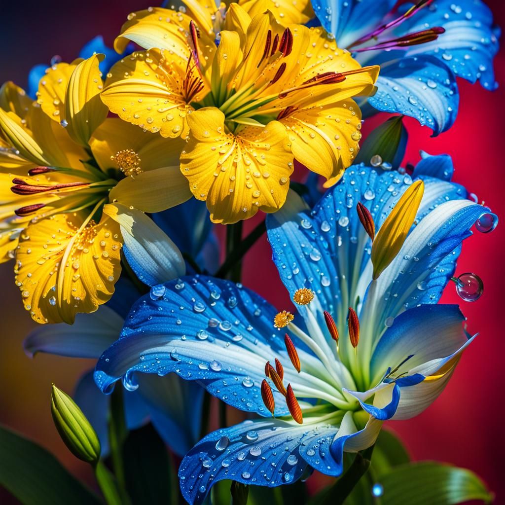 Luminous Blossoms of Enchantment
