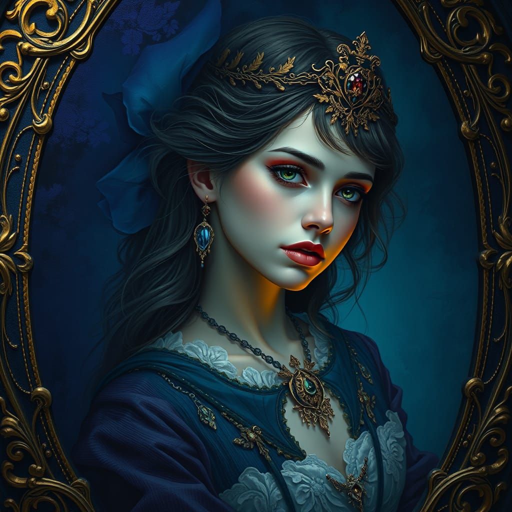 mirror your souls in a mirror  by @Dea__