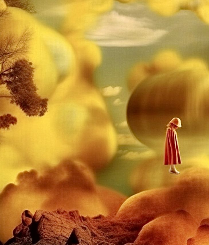 Standing on a sea of glass