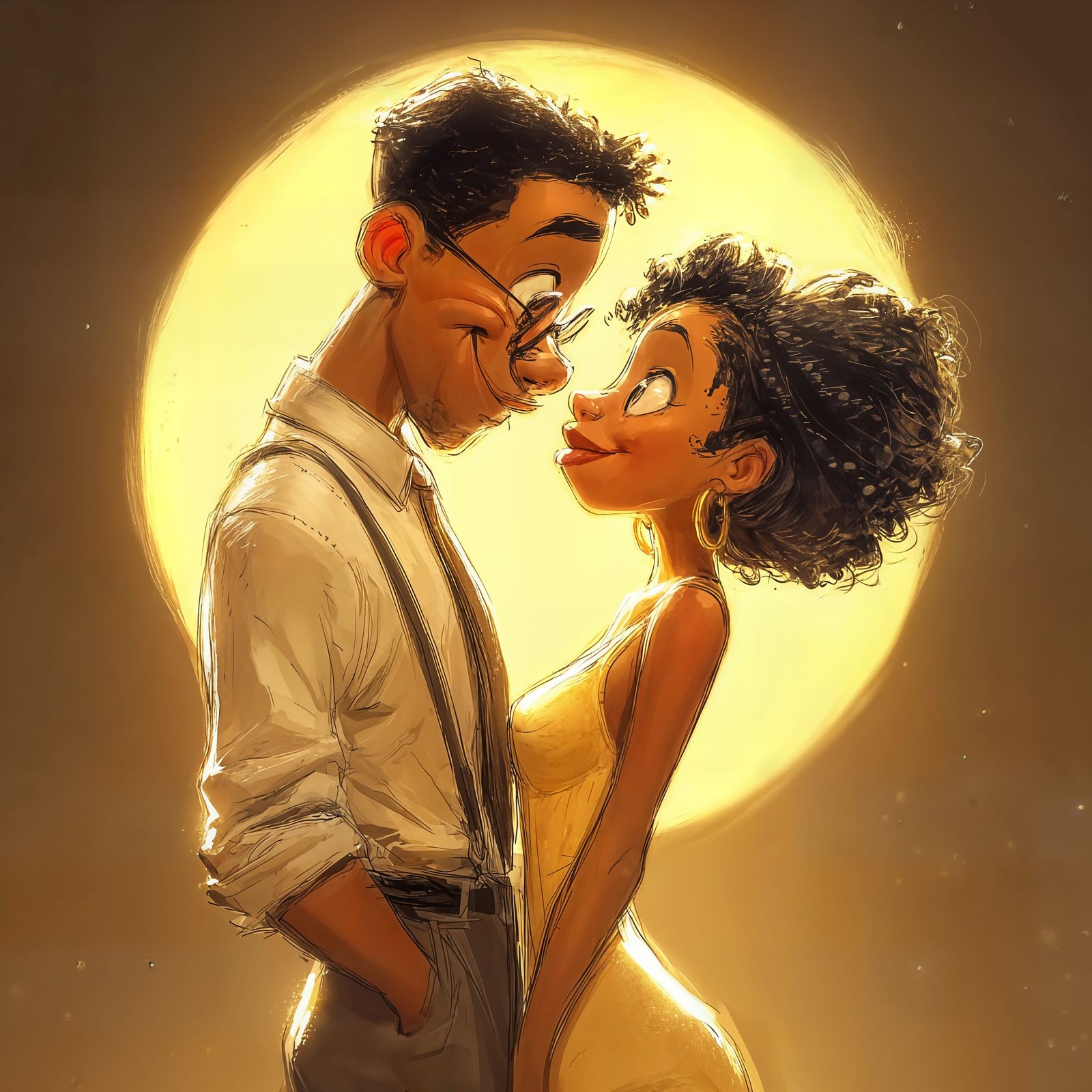 Moonlight First Kiss