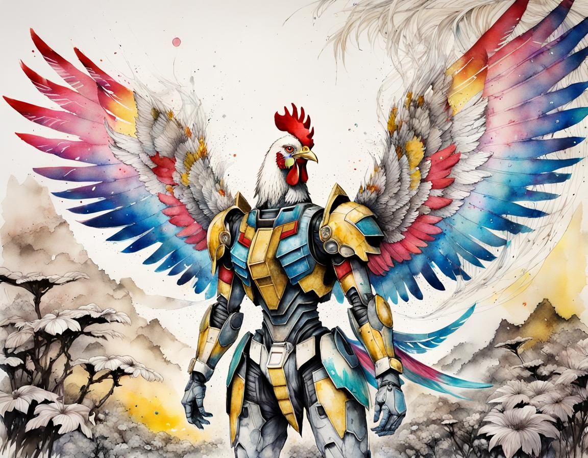 Gundam chicken