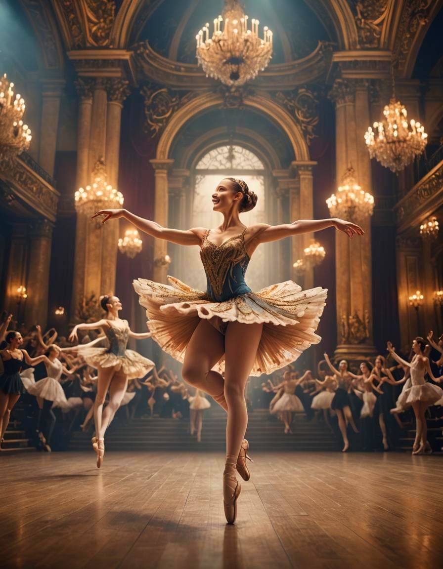 Ballet dancers  by @Nanou the only real one