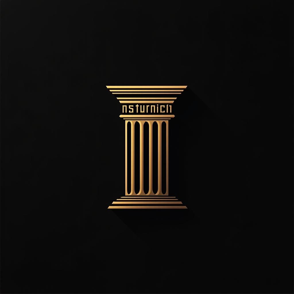 Minimalist Logo Design with Historical and Modern Elements