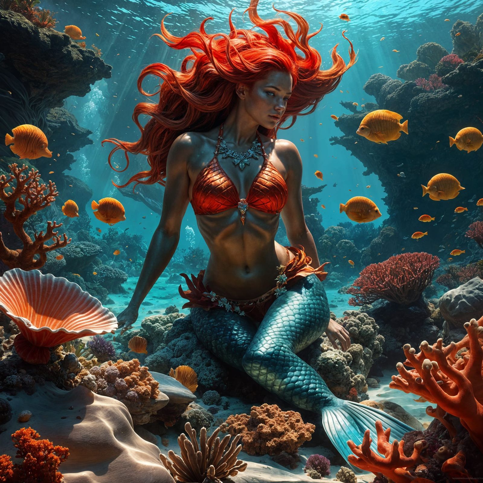 In the ocean again!   by @Mad Piece Maker