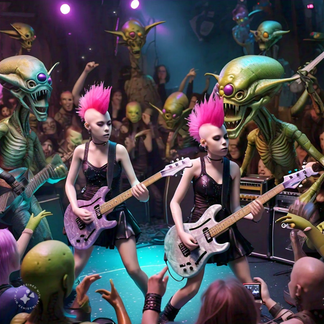 PUNKS & ALIENS