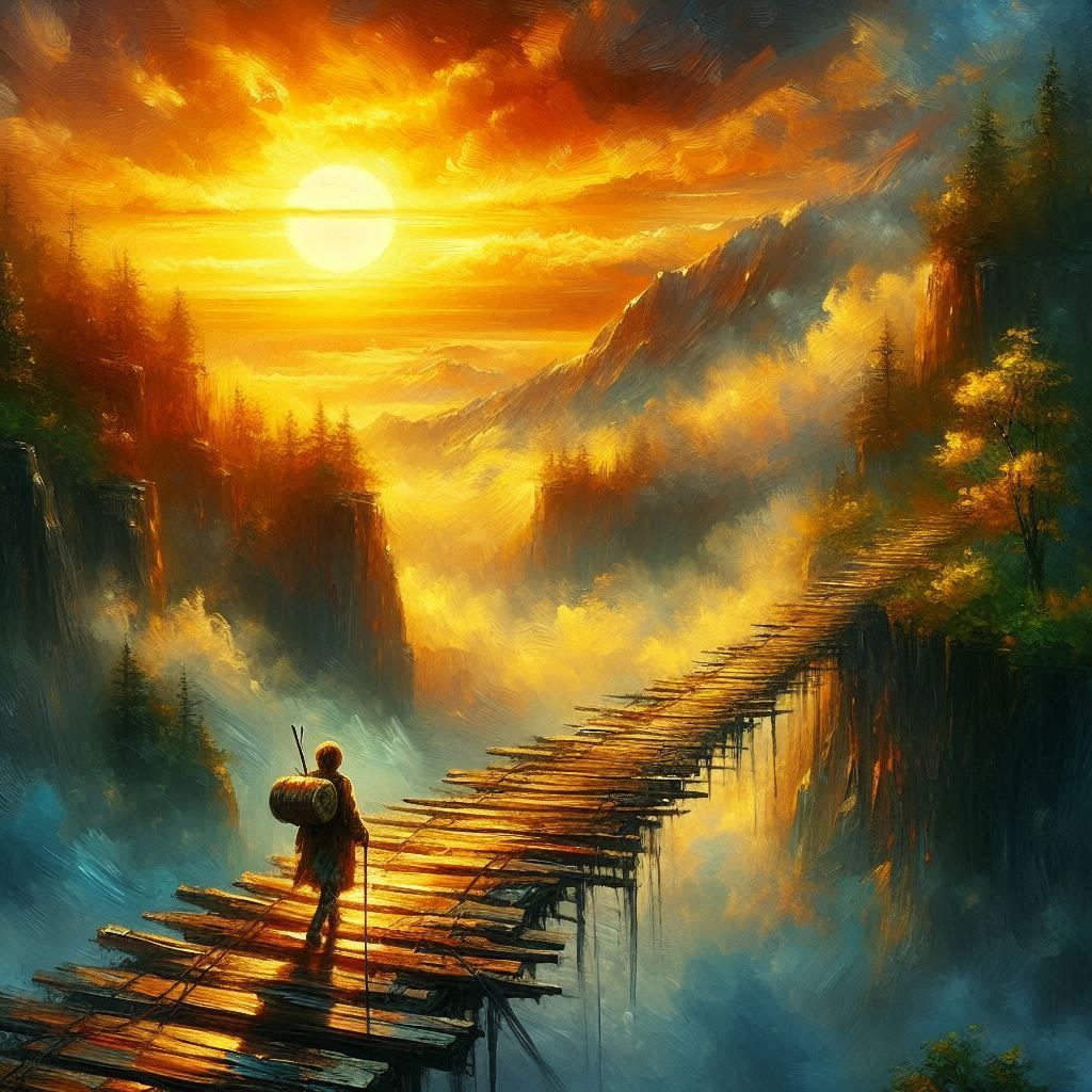 Perilous path  by @Croc lover