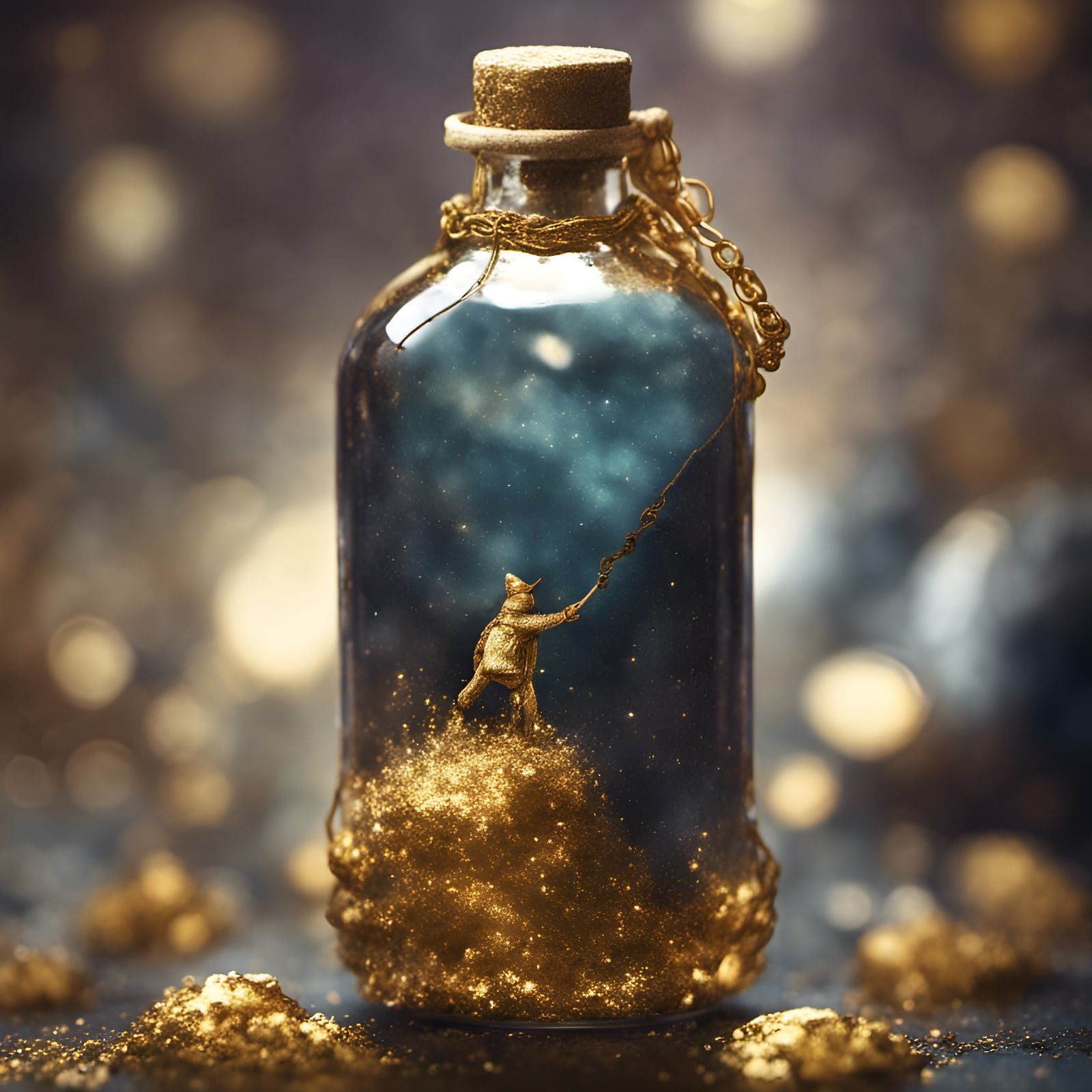 Trapped in Glitter for Centuries