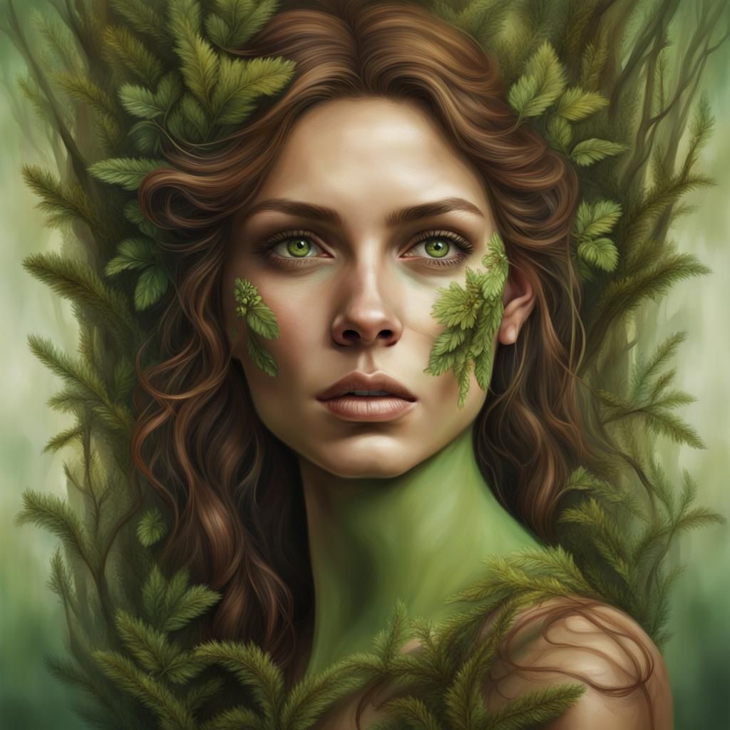 Forest woman fantasy - AI Generated Artwork - NightCafe Creator