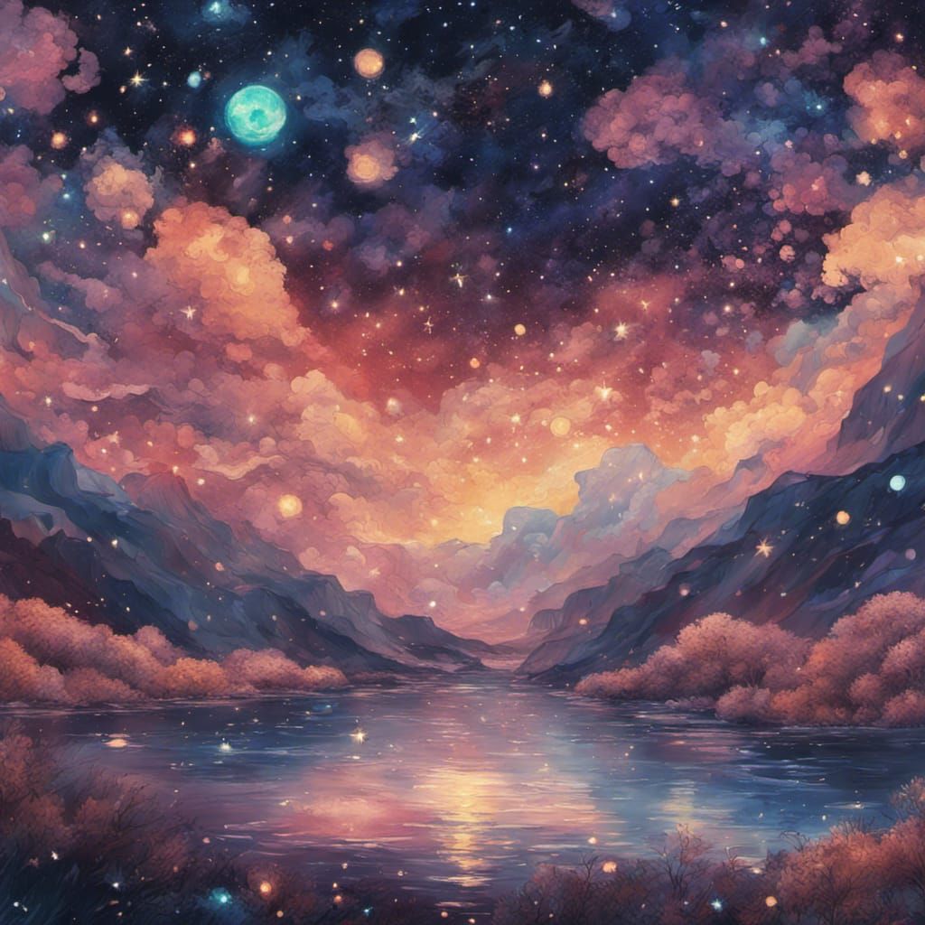 Could stare at this for hours.  Those colors!