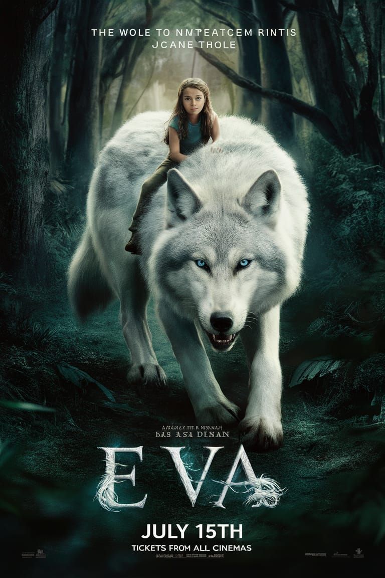 Eva and her wolf