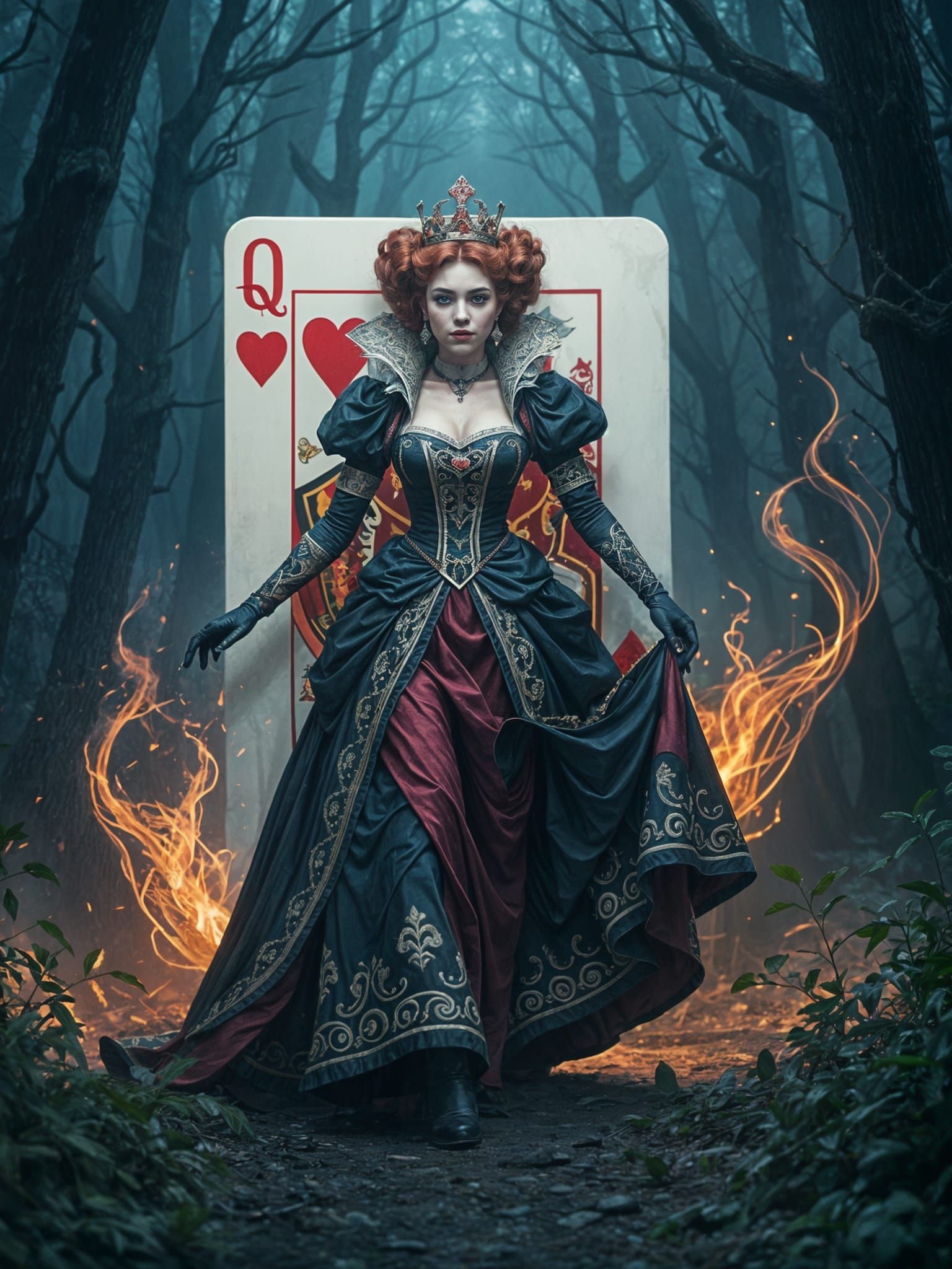 The Queen of Hearts  by @Ex-Nihilo