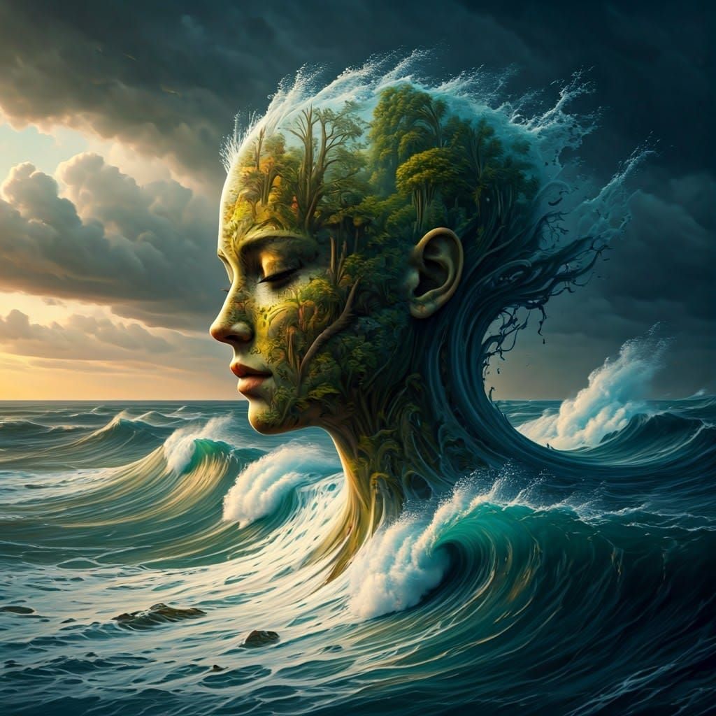 Memories of sunken lands  by @Human Deliciousness