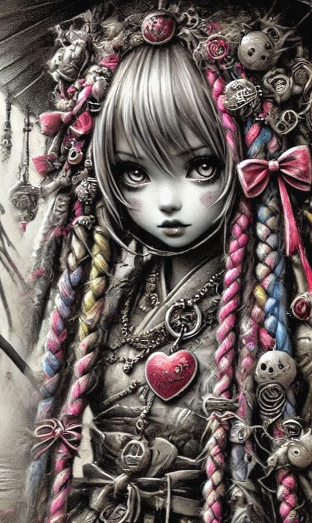 My Dark Fantasy Series Characret Design