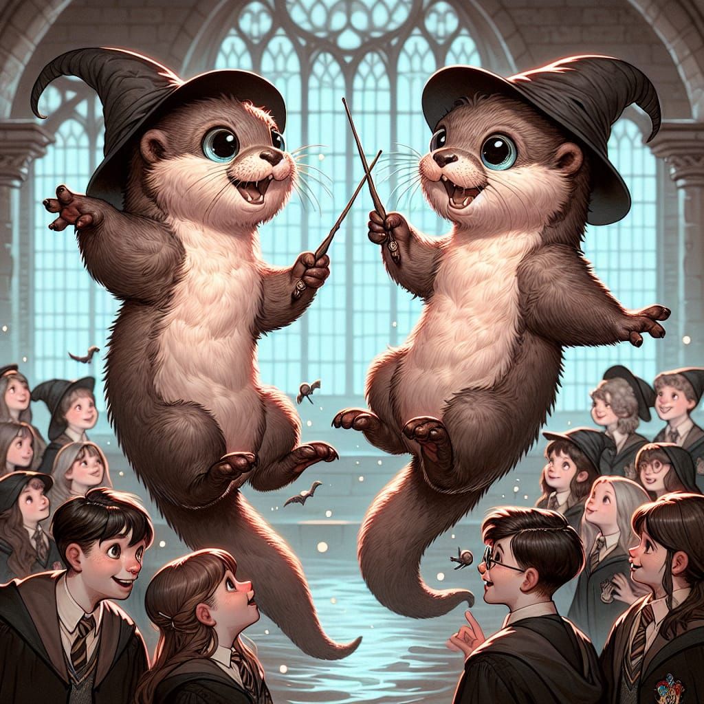Transfiguration Class - Otter Day!