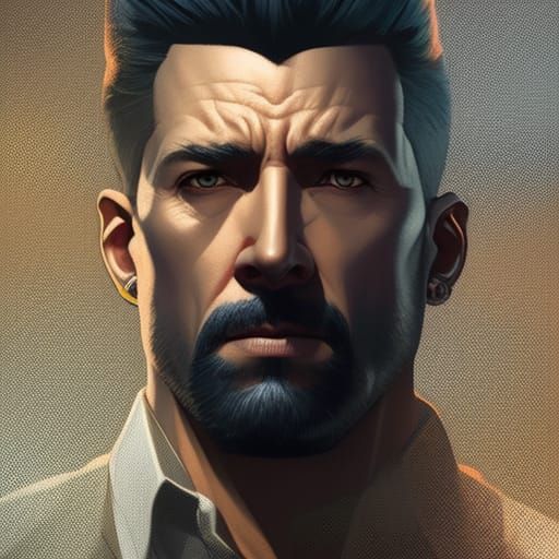 Shadowrun, 2075, Johnson, fixer, middle-aged, sleazy shady, ...