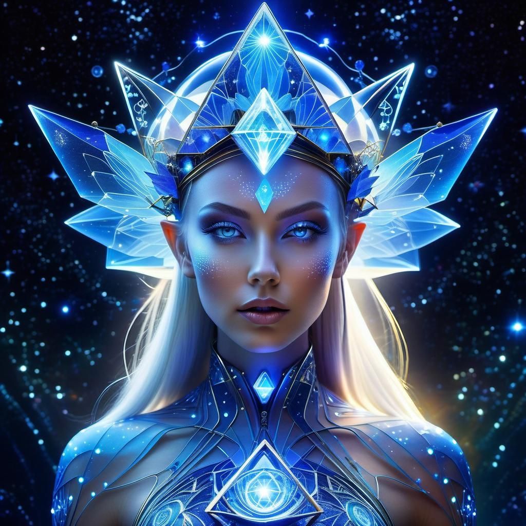 Cosmic Elf - AI Generated Artwork - NightCafe Creator