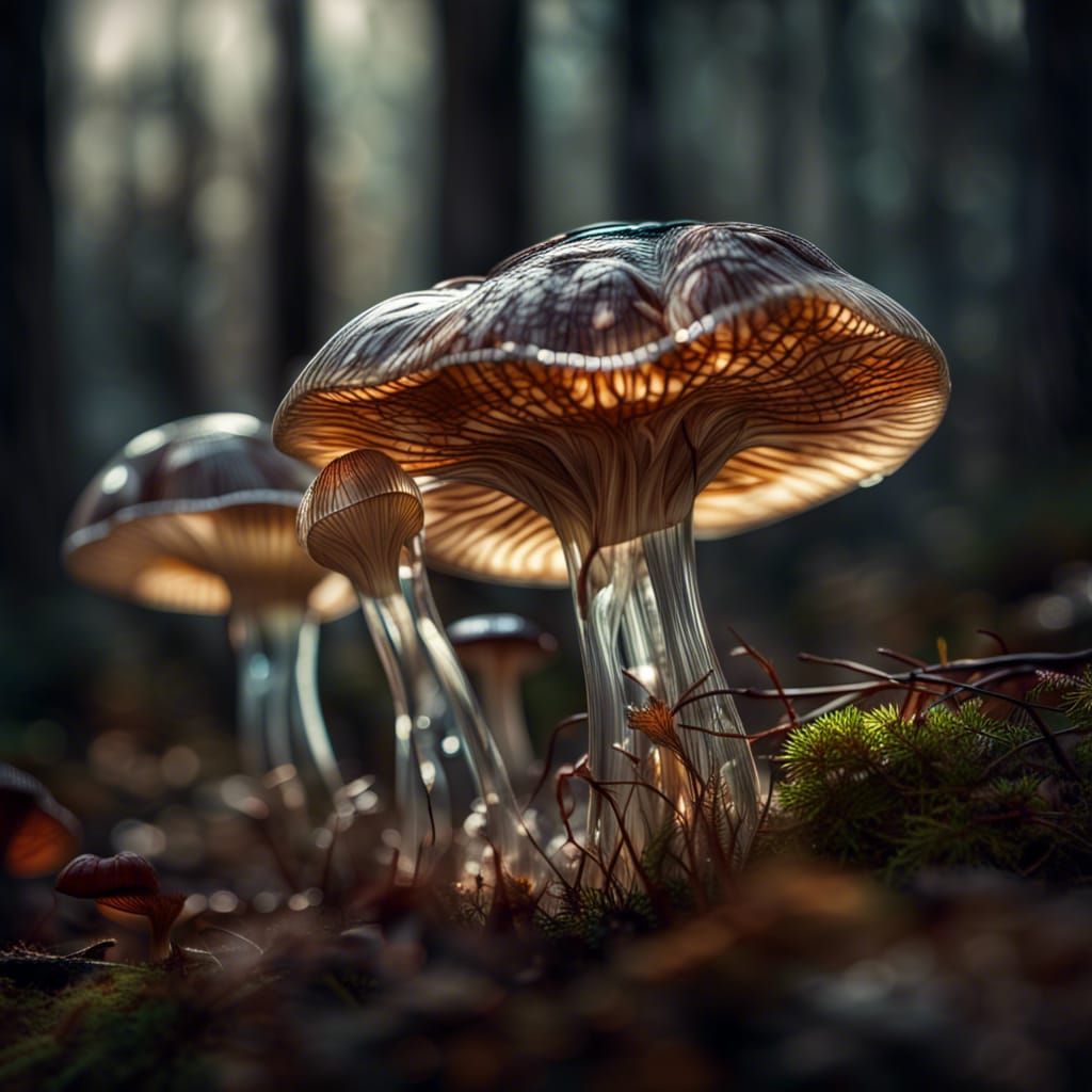 Mushrooms  by @AntiQuasar