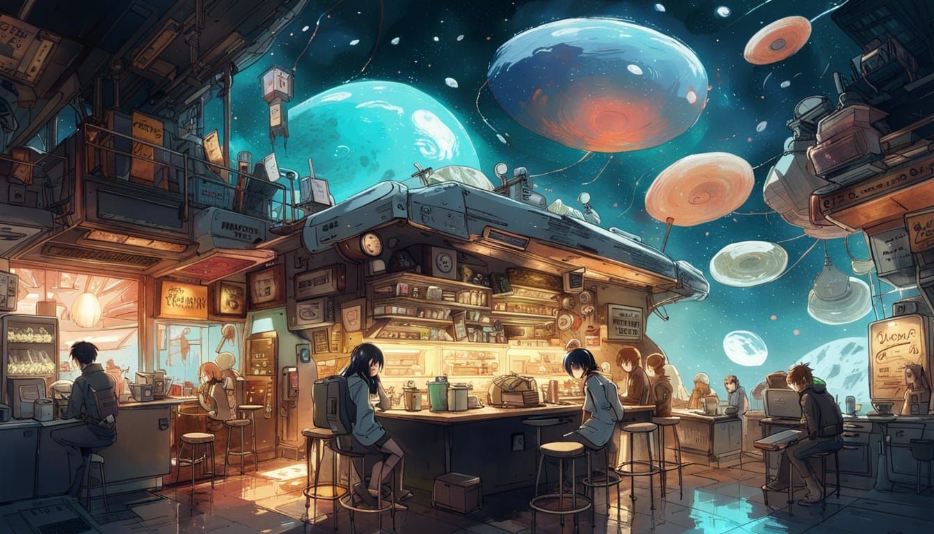 OuterSpaceCafe_ZeroNine (SDXL)