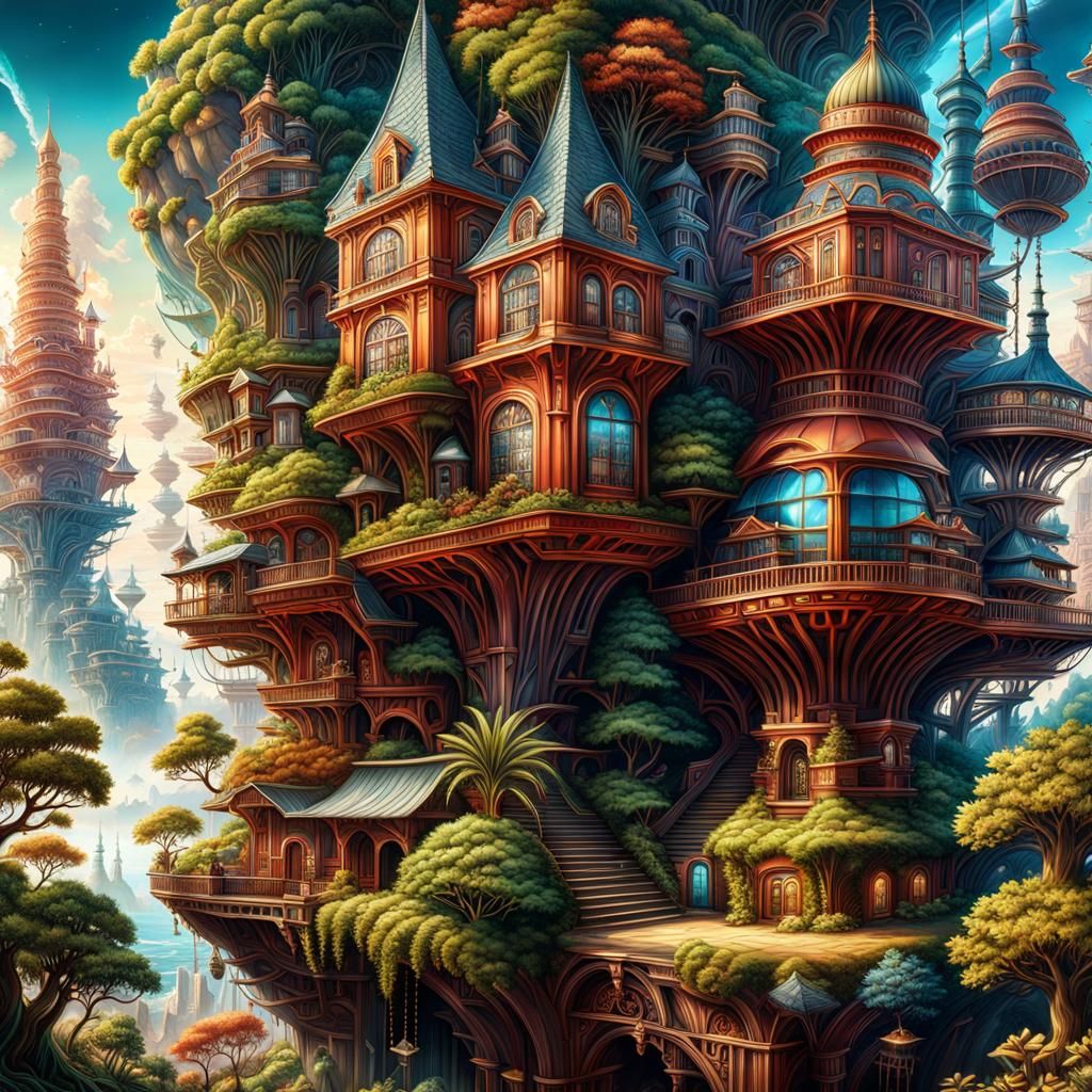 Townhouses in an Imaginary World