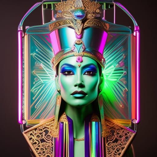Neon portrait - Egypt (Series 6)