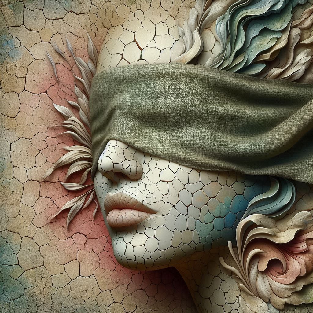 fantastical, abstractional dreamy pastel spring mother nature