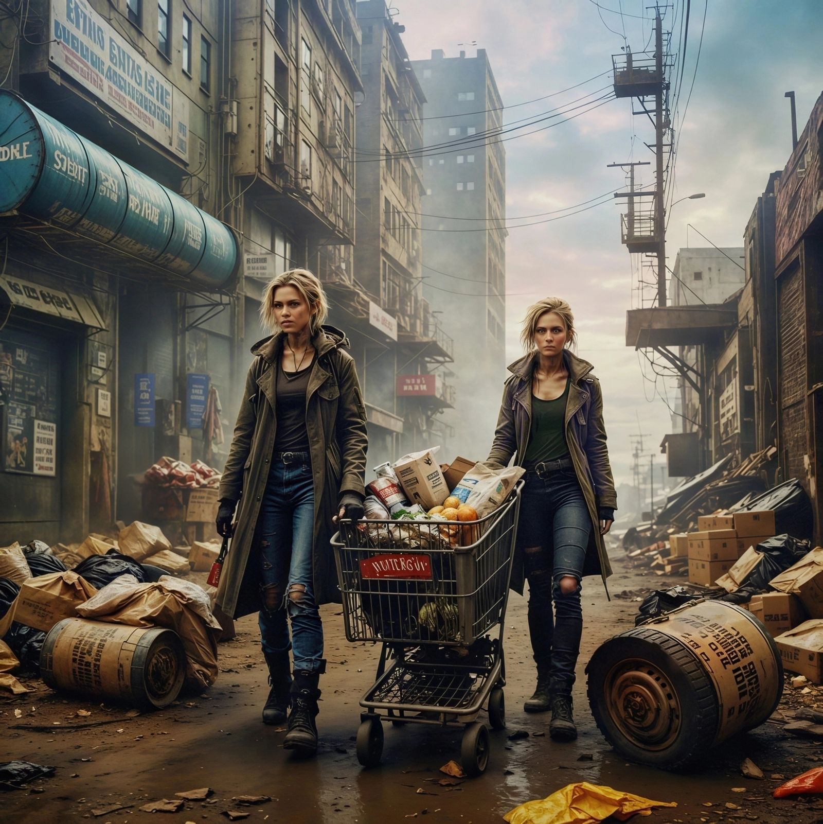 District , post-industrial