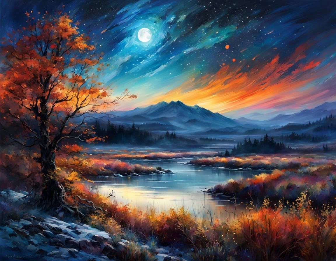 River of Starfire: Eternal Tranquility  by @Artless