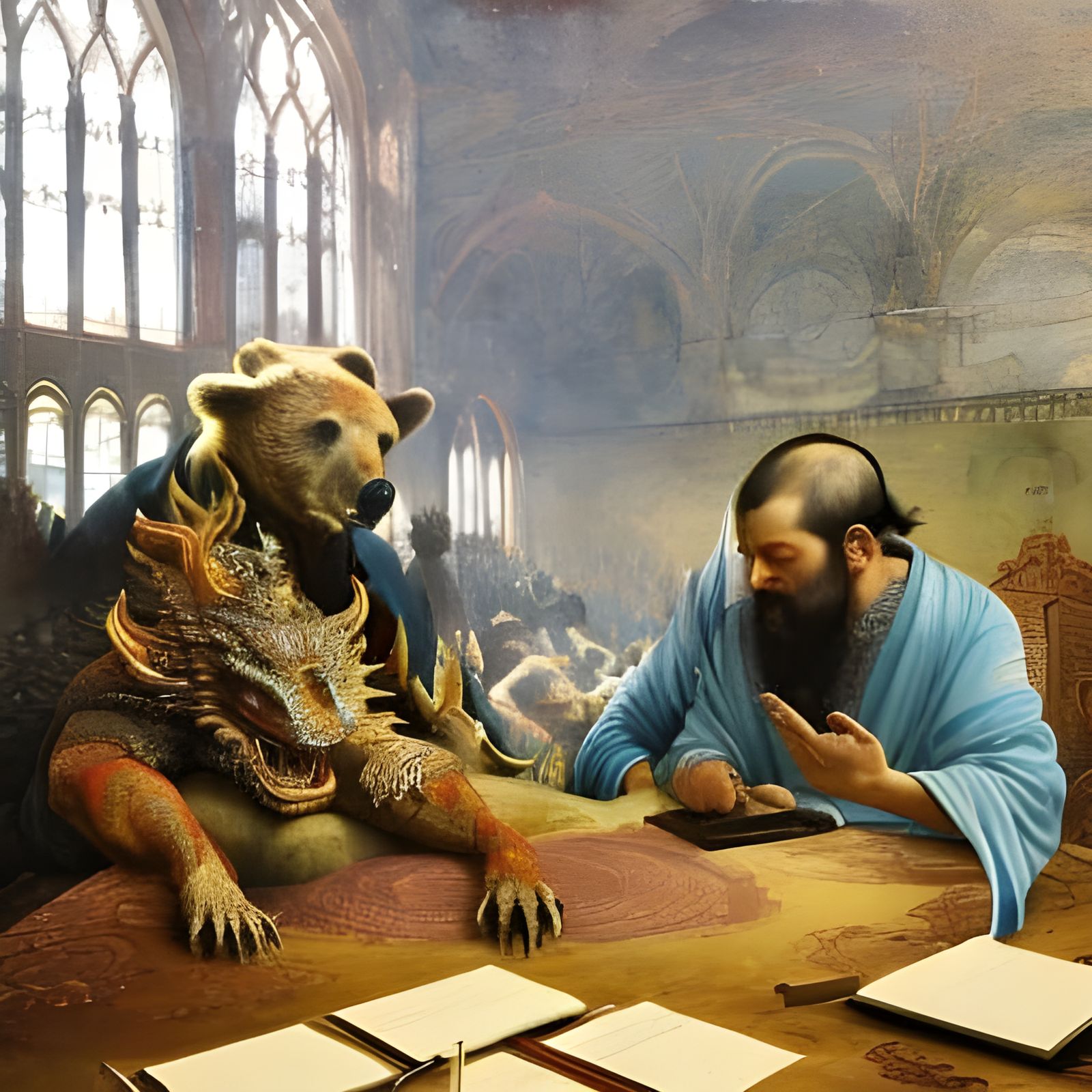 The bear, the dragon and the indian dude sign a pact