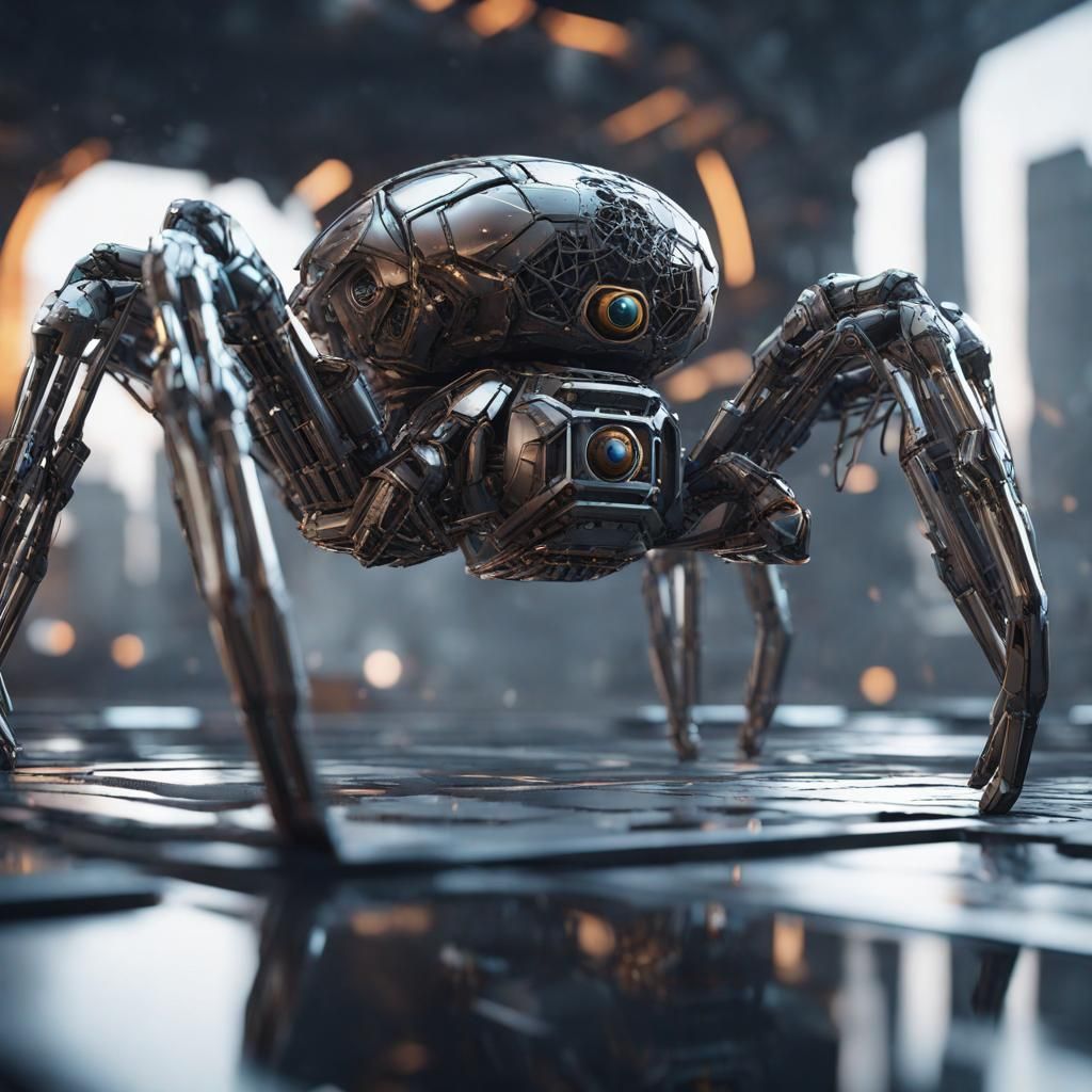 Spider Bot - AI Generated Artwork - NightCafe Creator