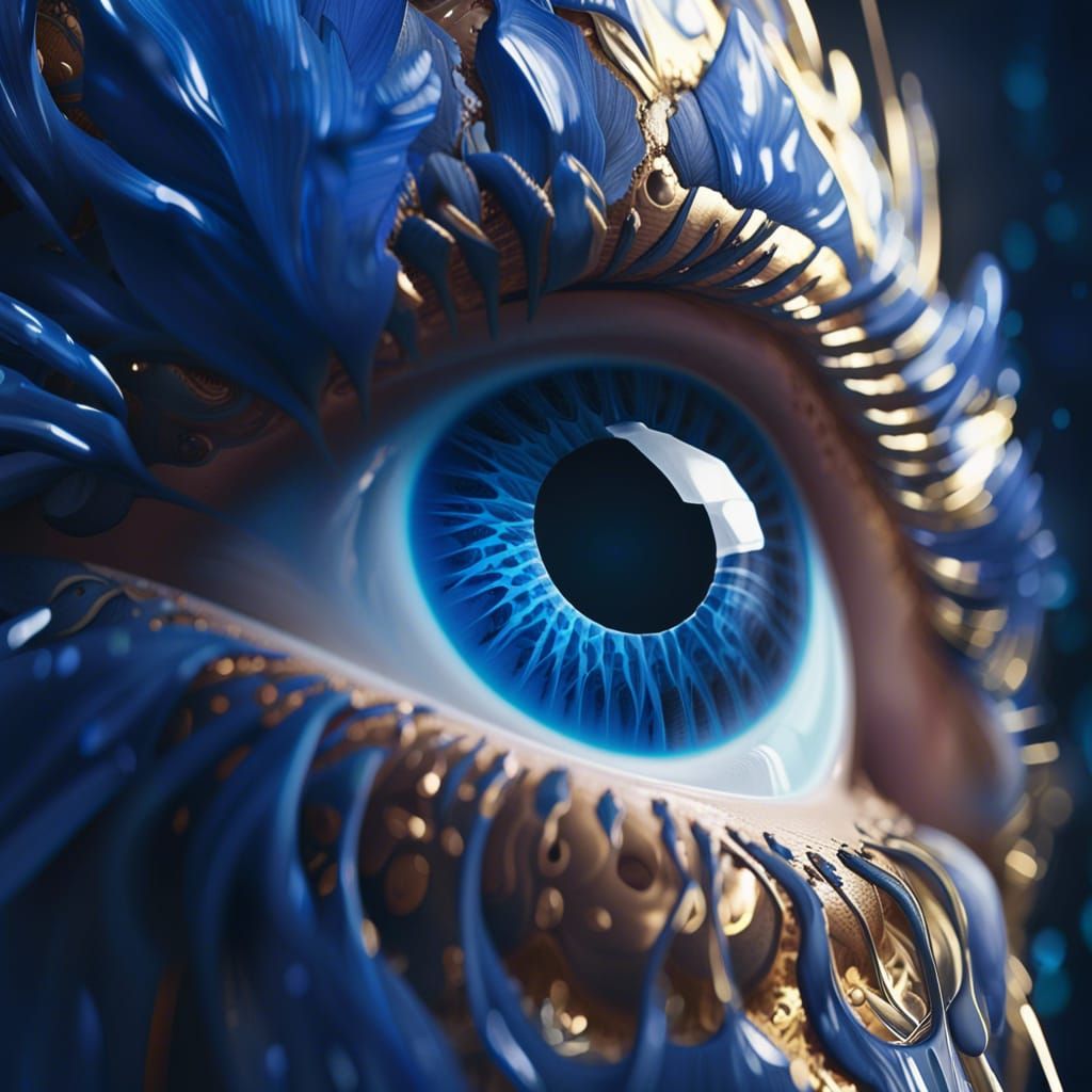 Artistic eye AI Generated Artwork NightCafe Creator