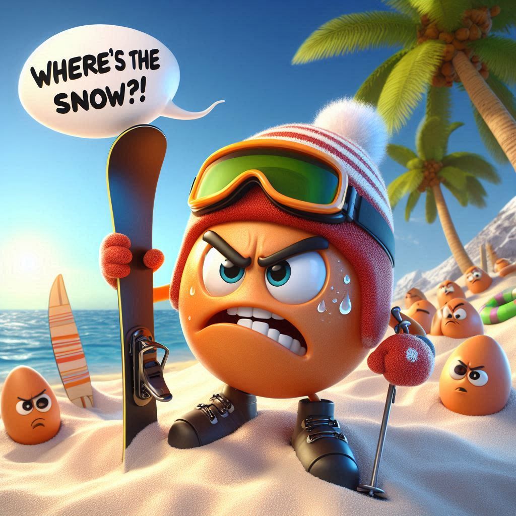 Angry Eggs - ON VACATION