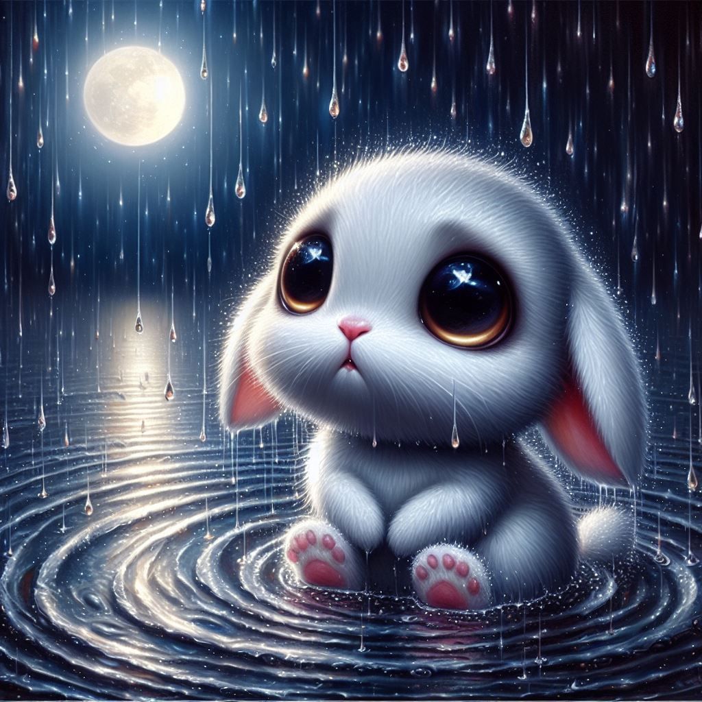 Poor Bunny - AI Generated Artwork - NightCafe Creator