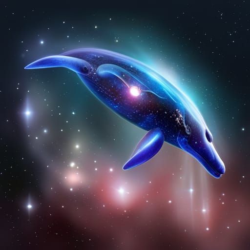 Space Mosasaurus - AI Generated Artwork - NightCafe Creator