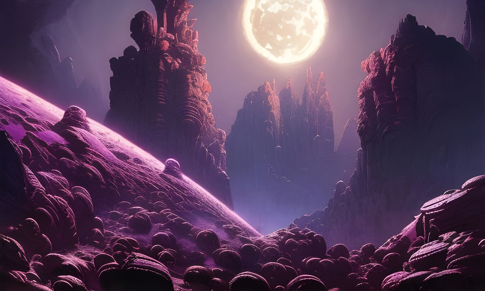 On a moonlit night   by @Riyan Khan