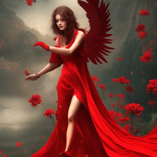 Lady in Red