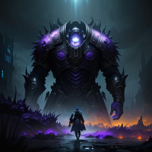 "Dark fantasy monster"