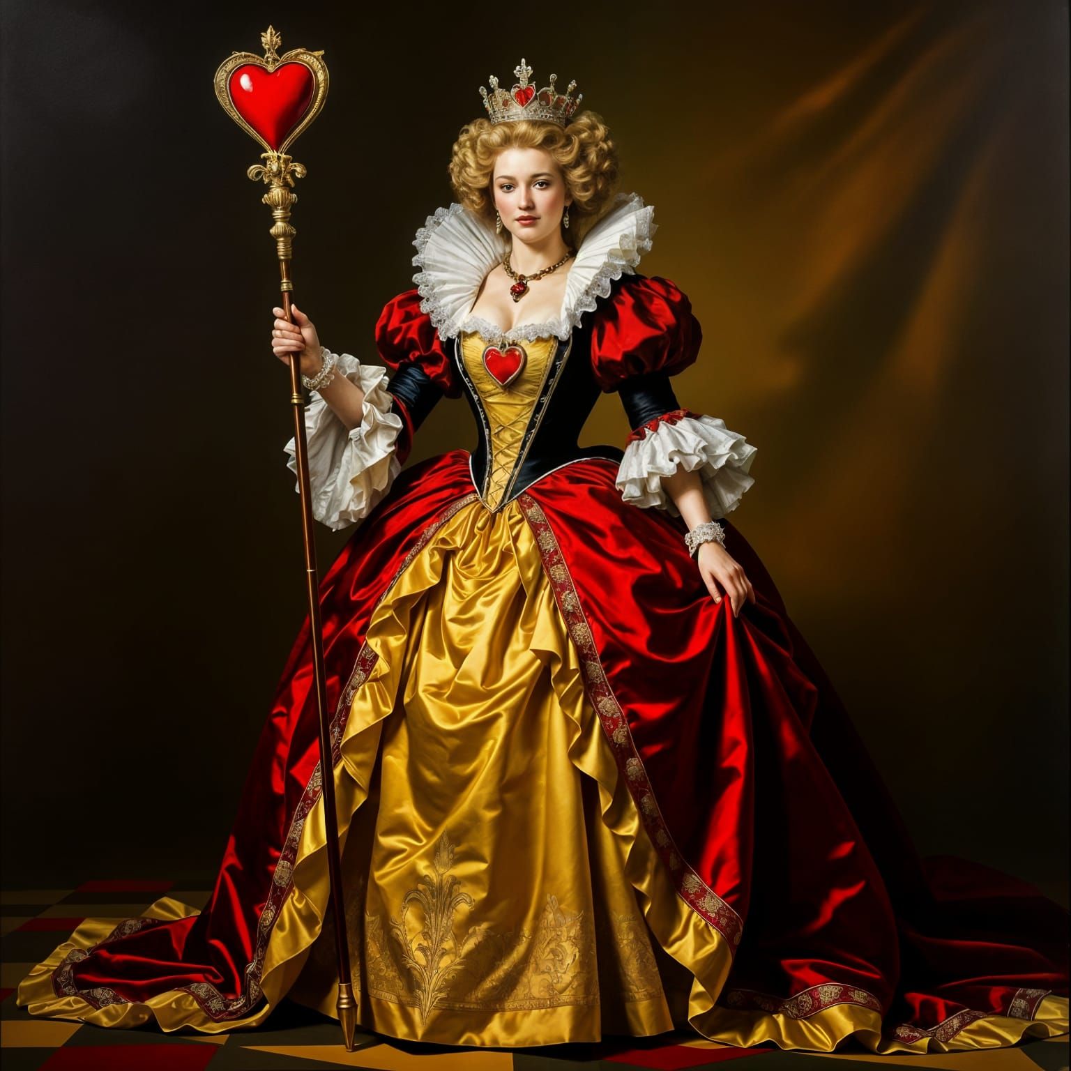 Queen of hearts 
